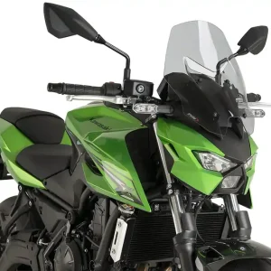 Plexi štít PUIG NEW. GEN TOURING 23036H kouřová pro KAWASAKI Z 650 S 2026 - Bezpečná platba