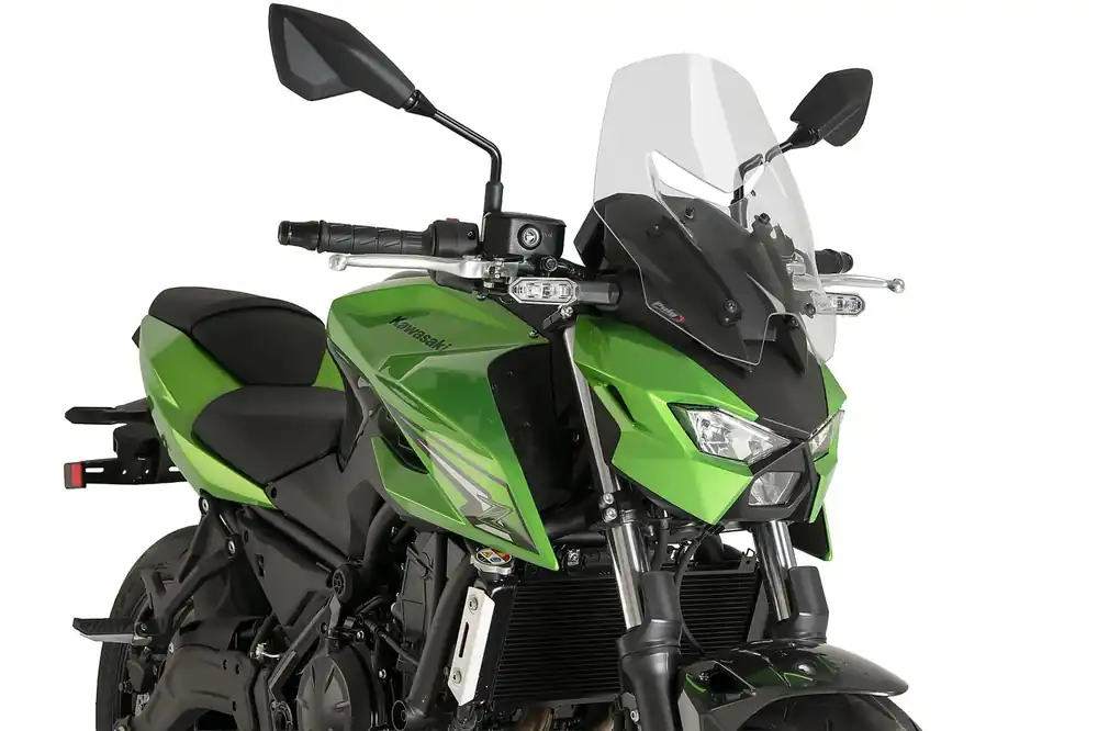 Plexi štít PUIG NEW. GEN TOURING 23036W průhledná pro KAWASAKI Z 650 S 2026 - Slevy
