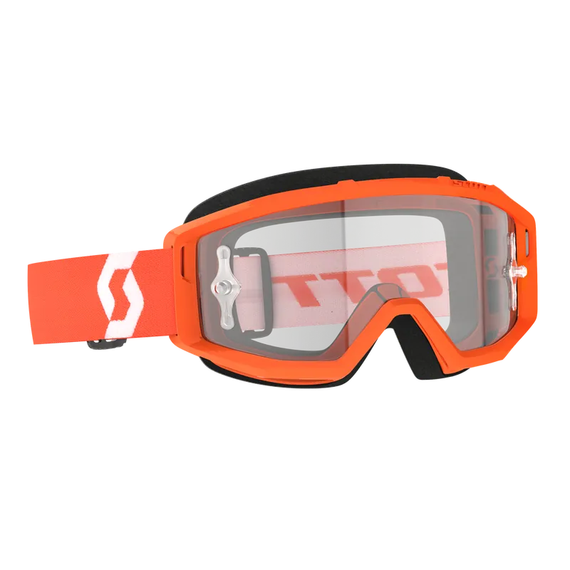 K objednání - SCOTT Motokrosové brýle PRIMAL CLEAR orange white clear works