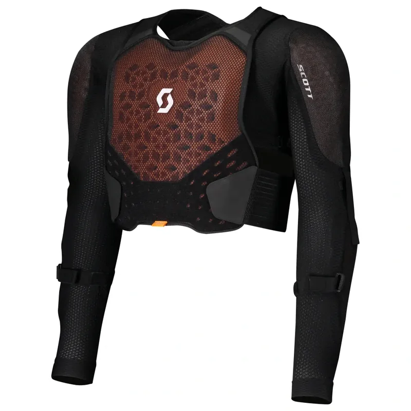 Omezené množství - SCOTT dětský chránič hrudi JACKET PROTECTOR JR SOFTCON black