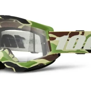 100% brýle STRATA 2 NEW, WAR CAMO, ČIRÉ PLEXI - Nabídka dne